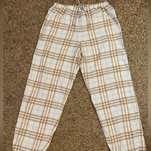 Burberry Womens Multi Colored Lounge Pants Size M